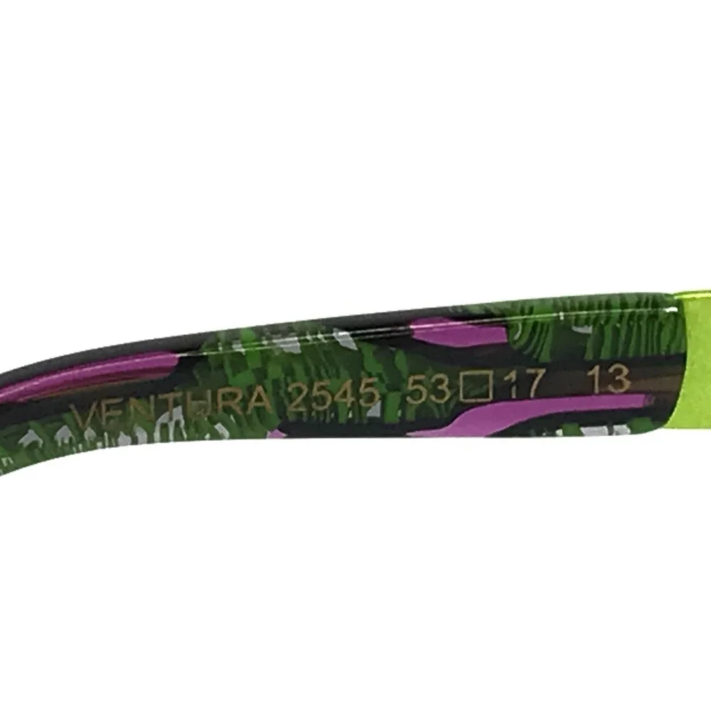 BOZ Eyeglasses Frames VENTURA 2545 Blue Green Cat Eye Half Rim 53-17-135